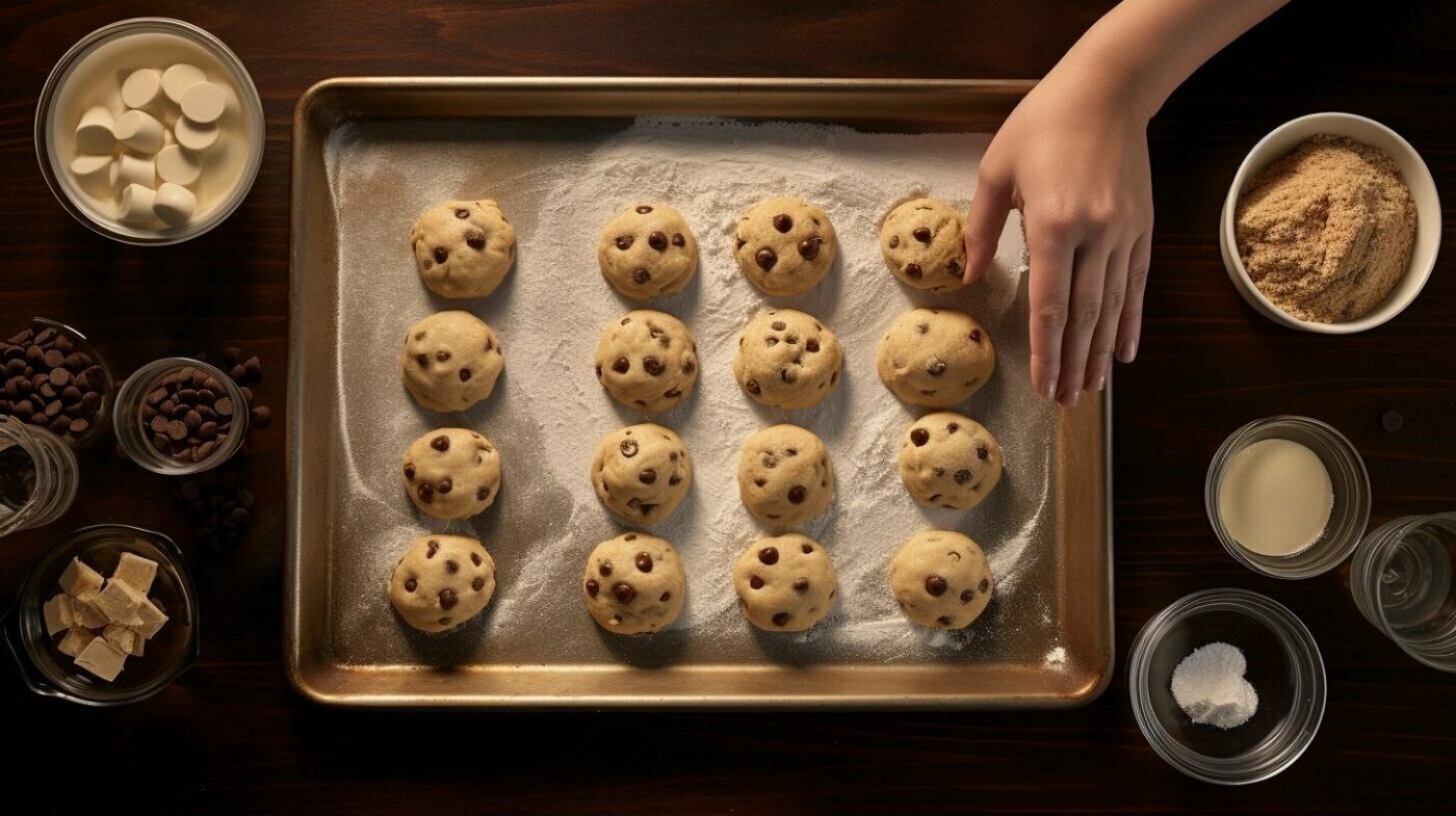 巧克力豆餅乾图