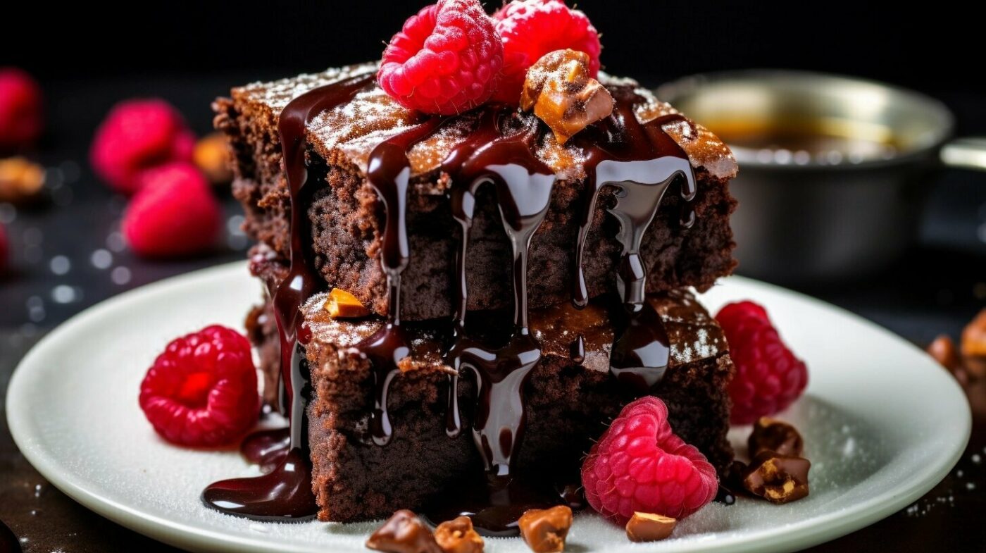 黑巧克力布朗尼食譜