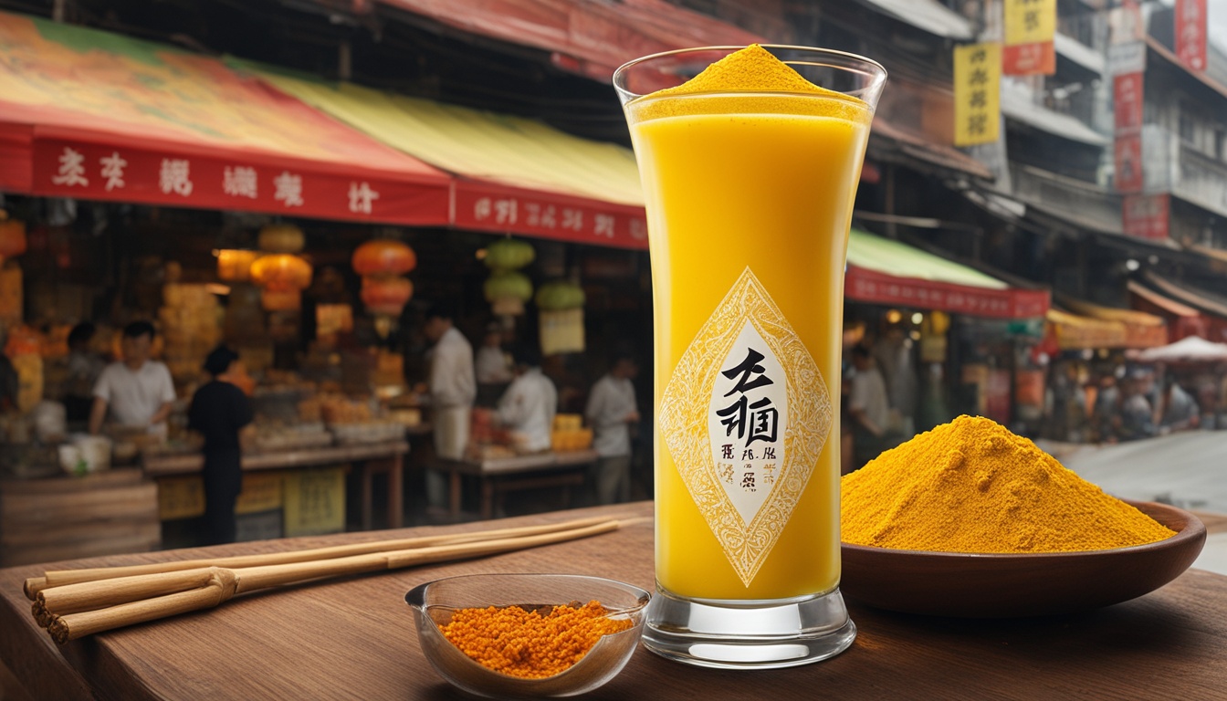 台灣人氣薑黃飲