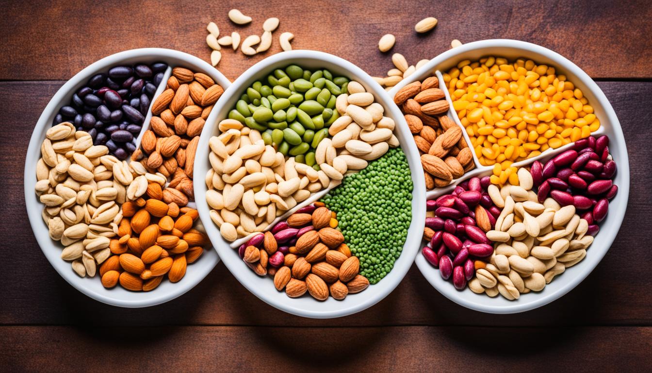 豆類和堅果-素食蛋白質來源