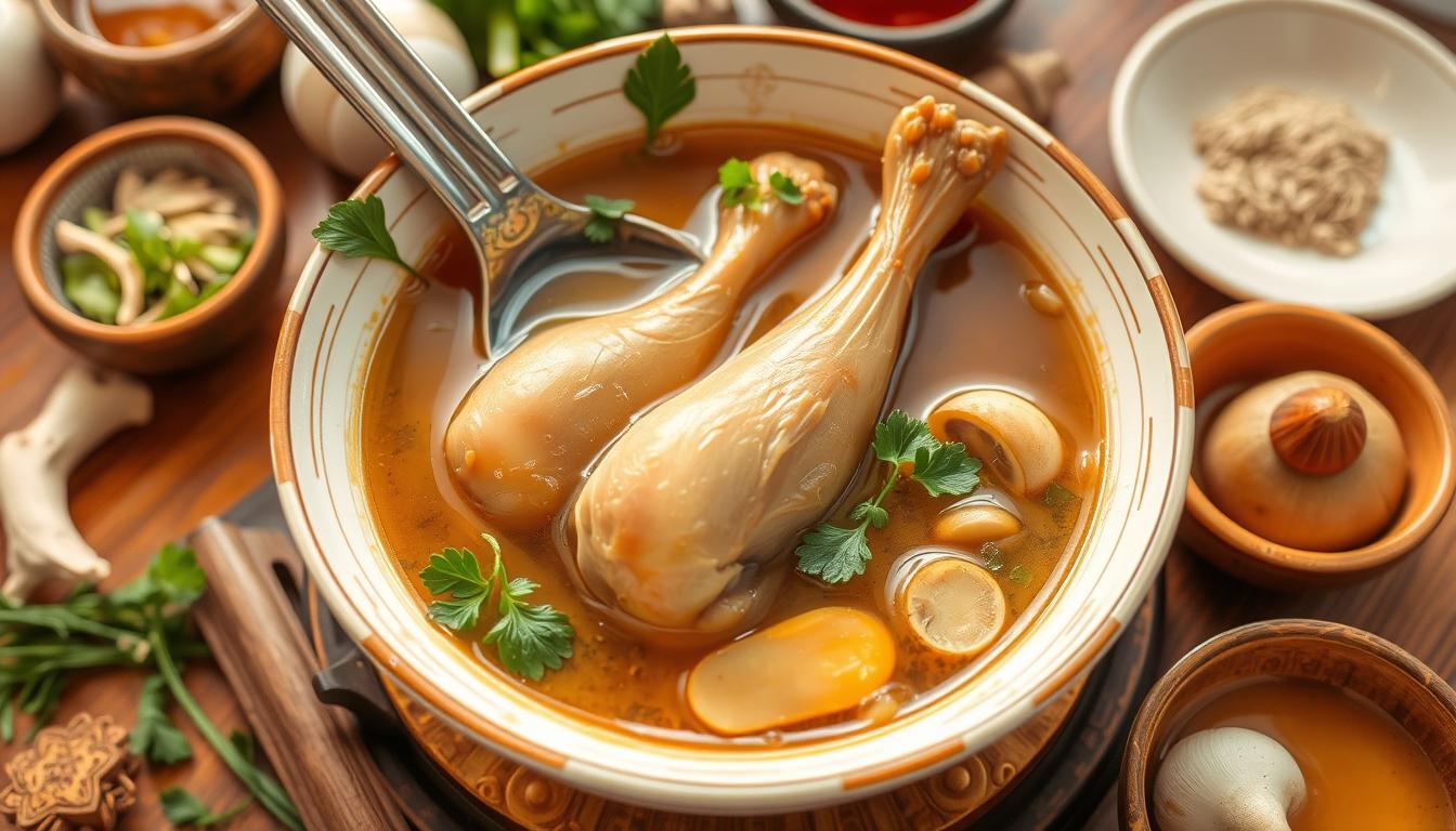 人蔘雞腿湯 人蔘雞腿湯