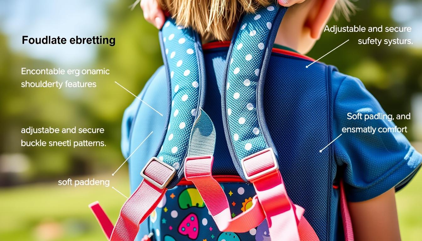 兒童背包肩帶設計 兒童背包肩帶設計