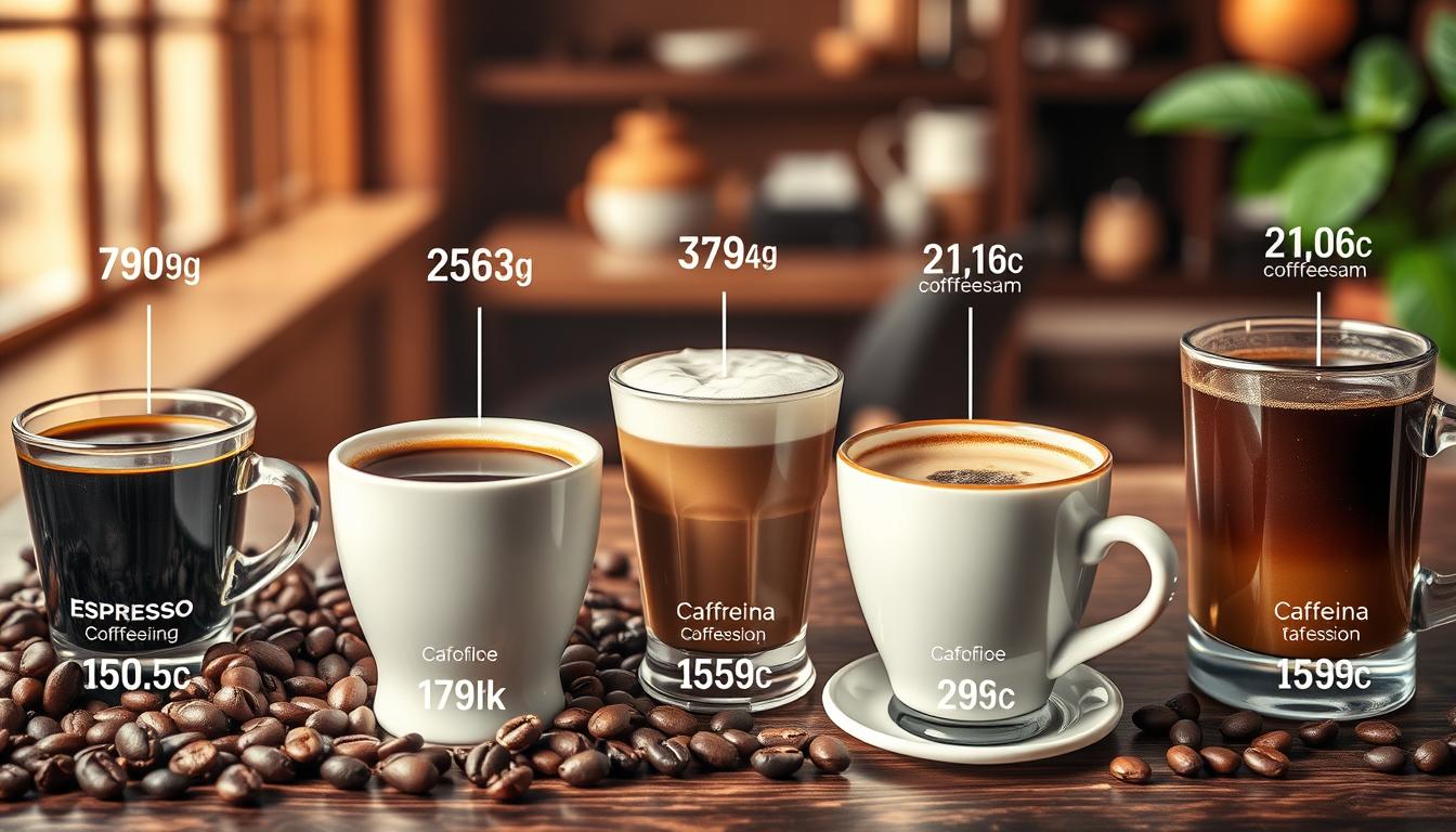 飲品咖啡因含量