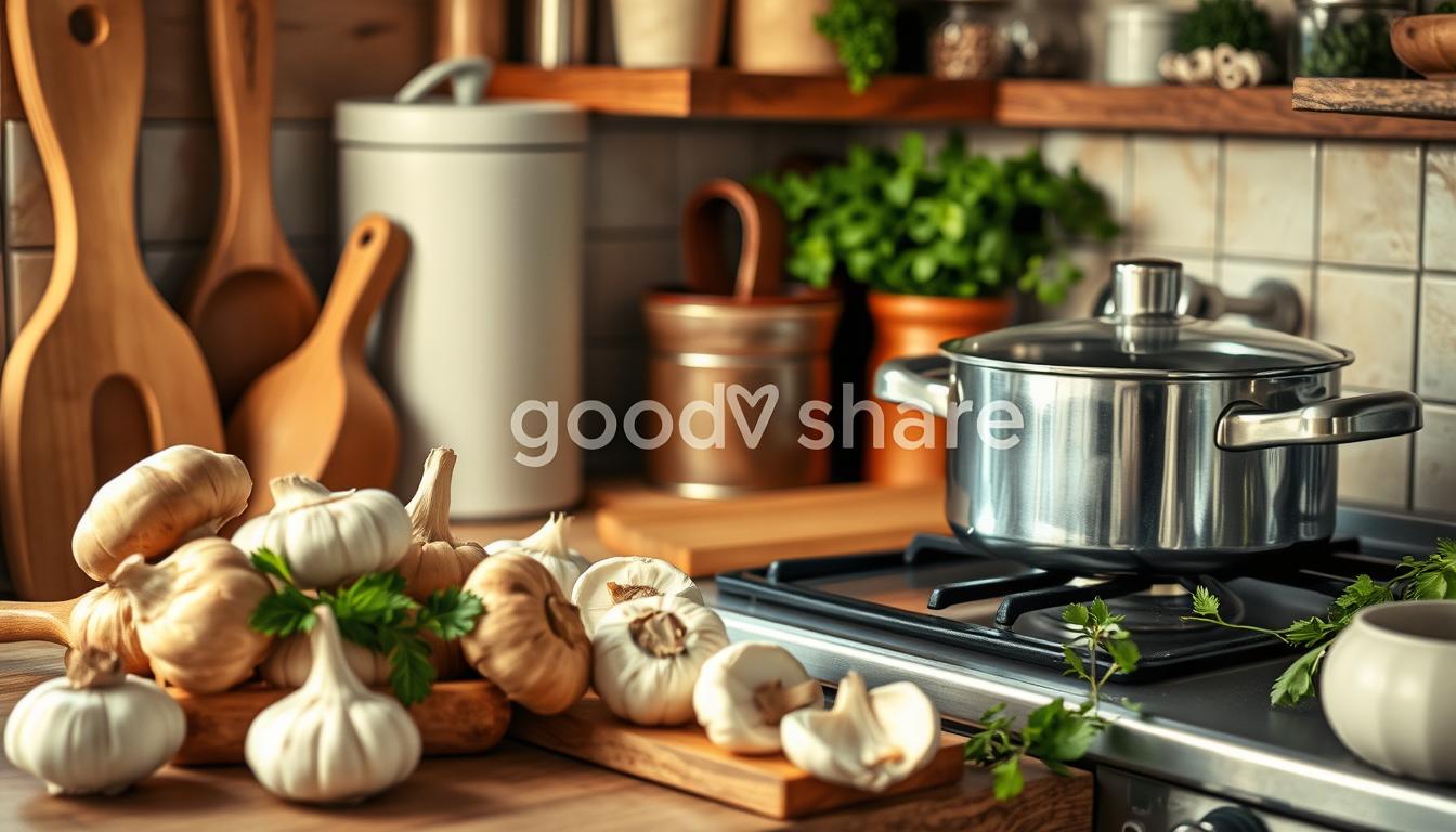 蒜頭香菇雞湯熬煮技巧