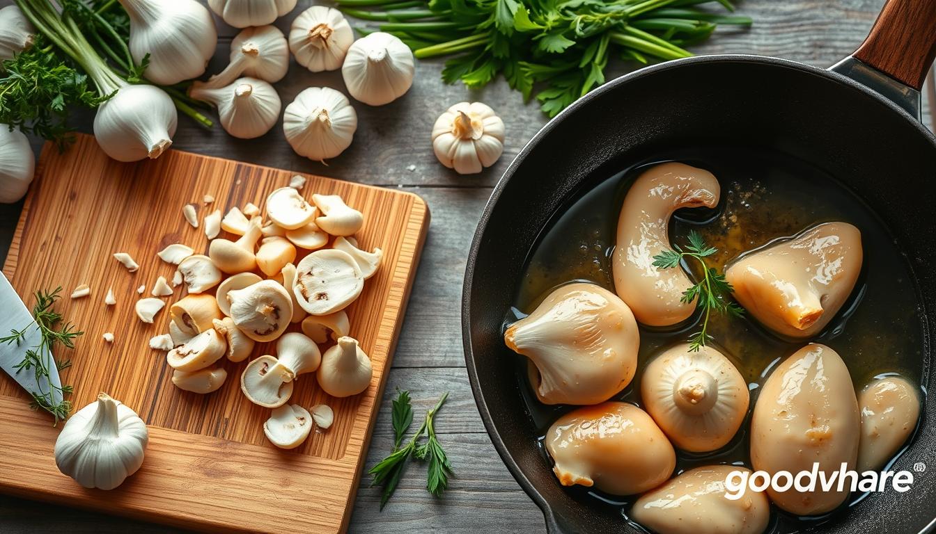 蒜頭香菇雞烹飪步驟