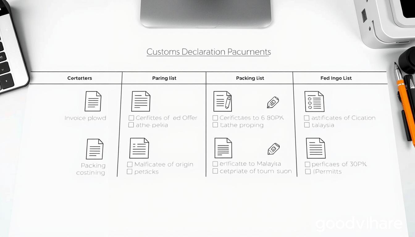 必要報關文件清單 必要報關文件清單