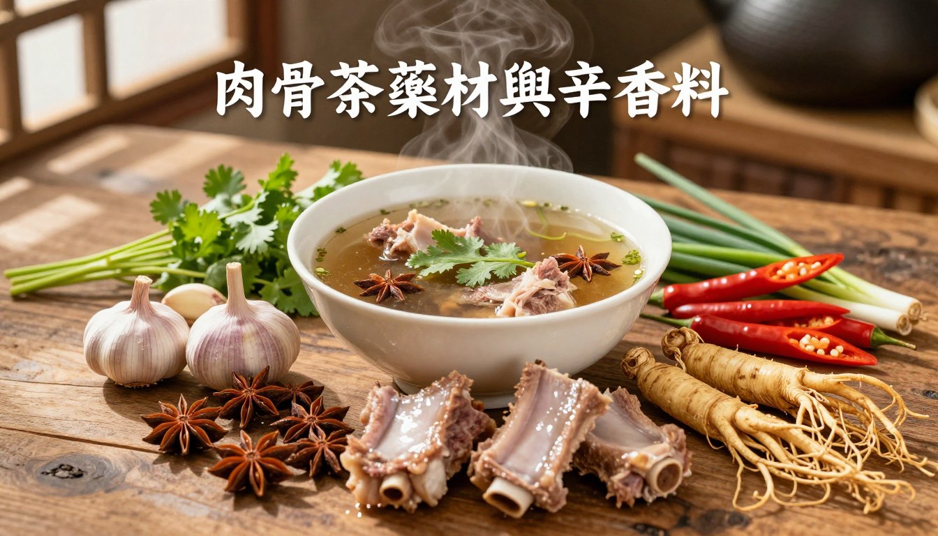 肉骨茶藥材與辛香料