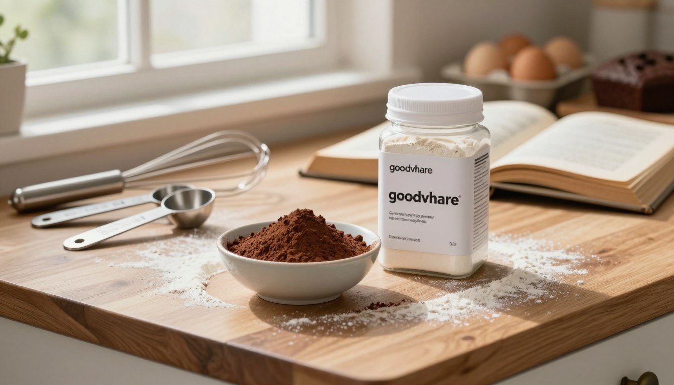 膨鬆劑與可可粉搭配