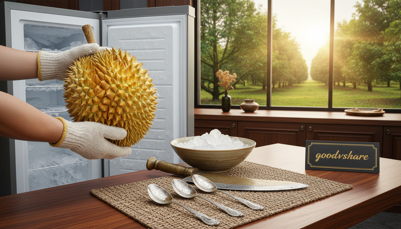 從冷凍庫取出 放置到您想要的軟硬度口感