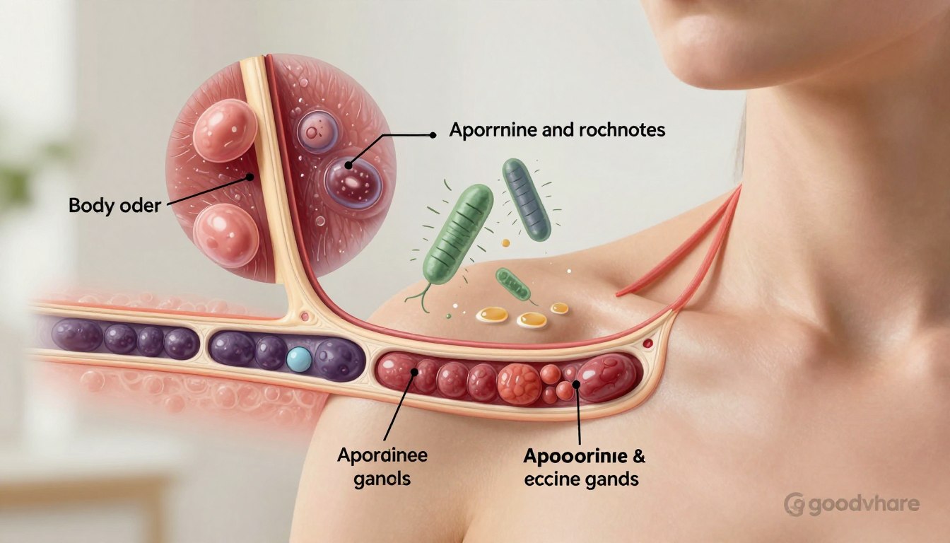 腋下汗腺與狐臭關係